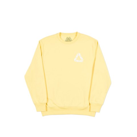 Palace P-3 CREW SUNSHINE YELLOW - Colorway