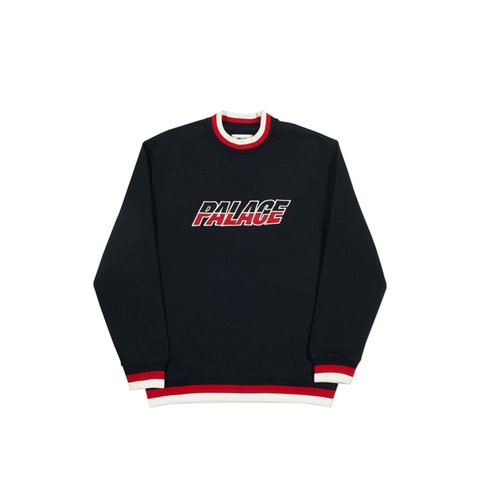 Palace SPLIT HANDLE CREW BLACK - Colorway