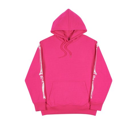 Palace BONES HOOD HOT PINK - Colorway