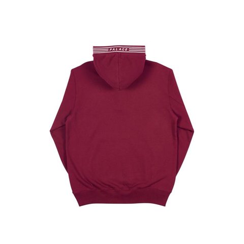 Palace P-RIB HOOD BEET RED
