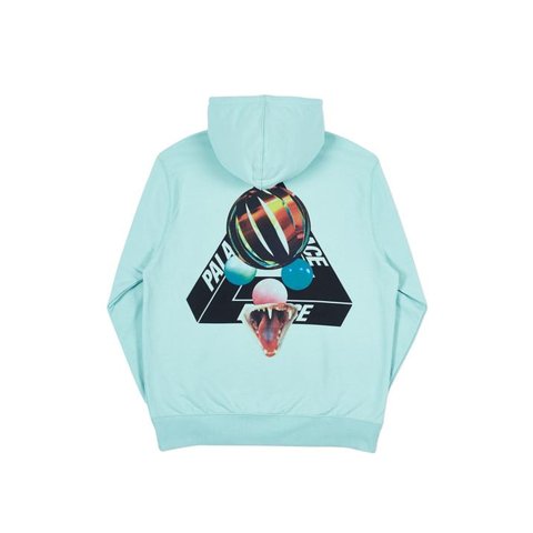 Palace SANS FERG HOOD DUCK EGG BLUE