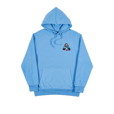 Palace SANS FERG HOOD CORNFLOWER BLUE - Colorway