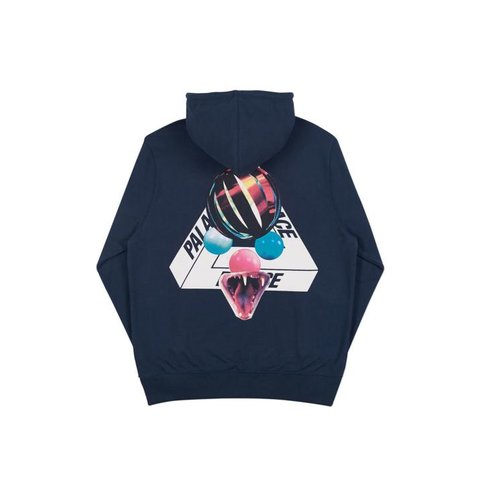 Palace SANS FERG HOOD NAVY