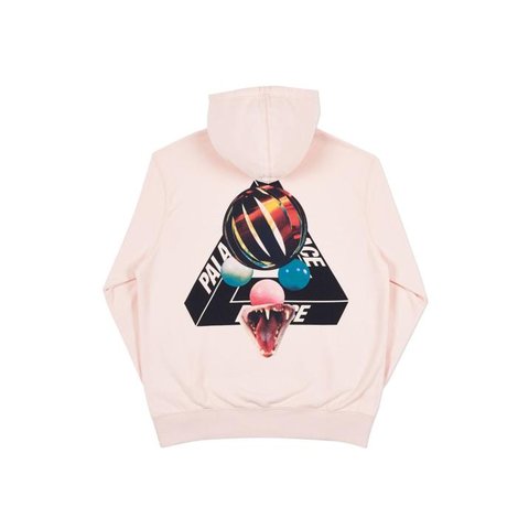 Palace SANS FERG HOOD PALE PEACH