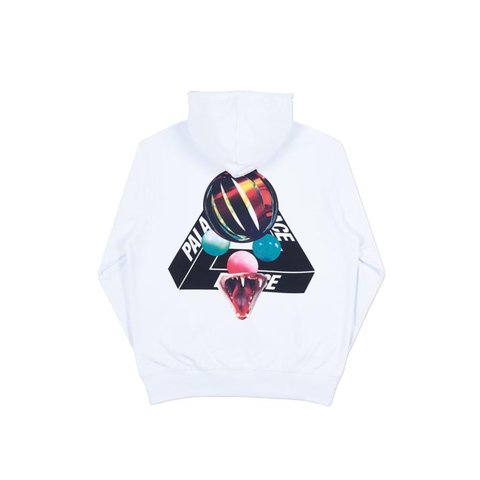 Palace SANS FERG HOOD WHITE