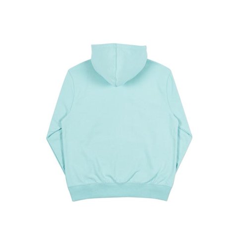 Palace BASICALLY A ZIP HOOD DUCK EGG BLUE