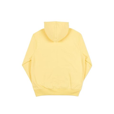Palace BASICALLY A ZIP HOOD SUNSHINE YELLOW