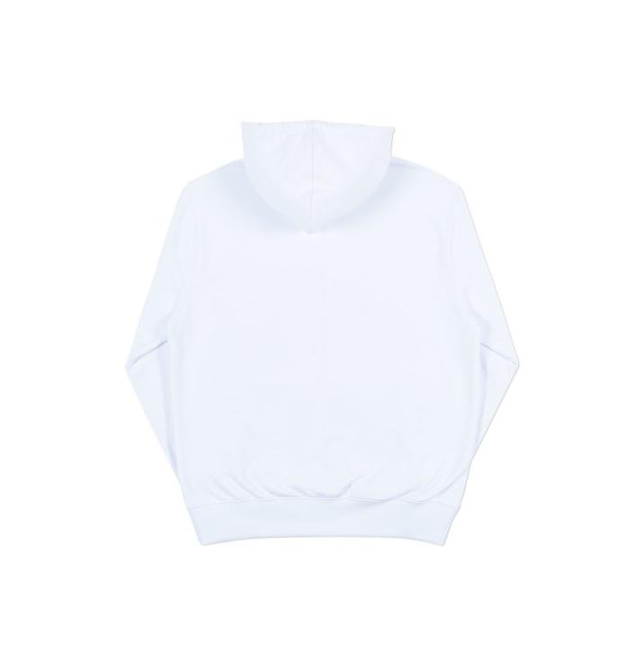 BASICALLY A ZIP HOOD WHITE