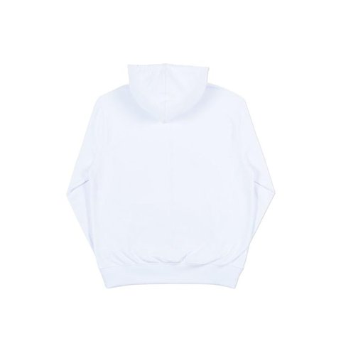 Palace BASICALLY A ZIP HOOD WHITE