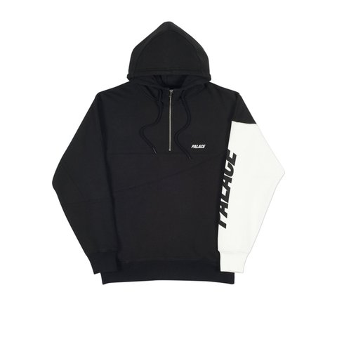 Palace METRIC HOOD BLACK / WHITE - Colorway