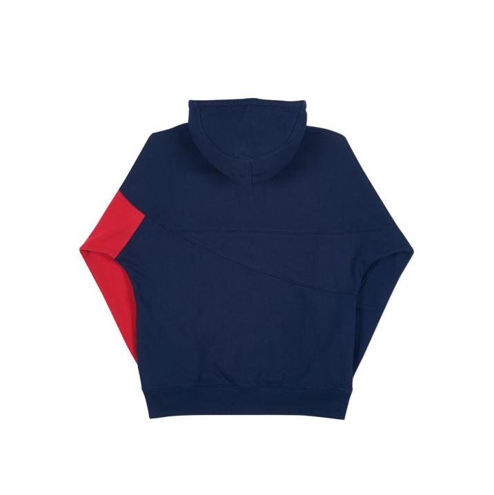 METRIC HOOD NAVY / RED