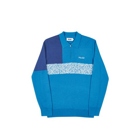 Palace BLOCKER KNIT BLUE / PURPLE - Colorway