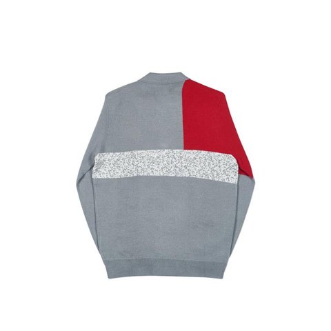 Palace BLOCKER KNIT GREY / RED