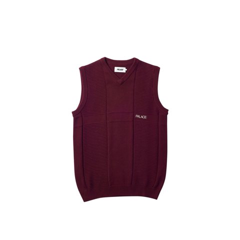 Palace RETIRE FLEX KNIT BURGUNDY - Colorway