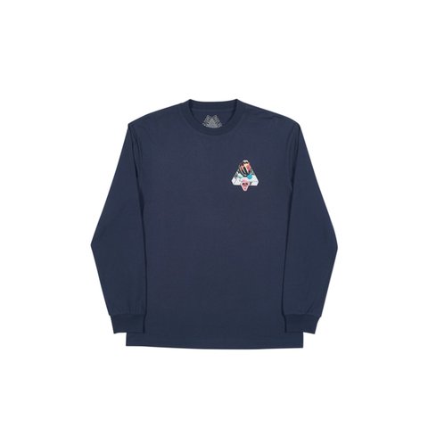 Palace SANS FERG LONGSLEEVE NAVY - Colorway