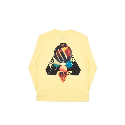 Palace SANS FERG LONGSLEEVE SUNSHINE YELLOW