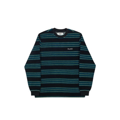 Palace FLUTTER LONGSLEEVE BLACK - Colorway