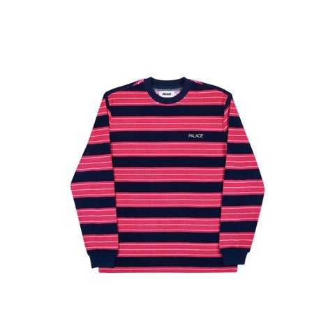 Palace FLUTTER LONGSLEEVE NAVY - Colorway