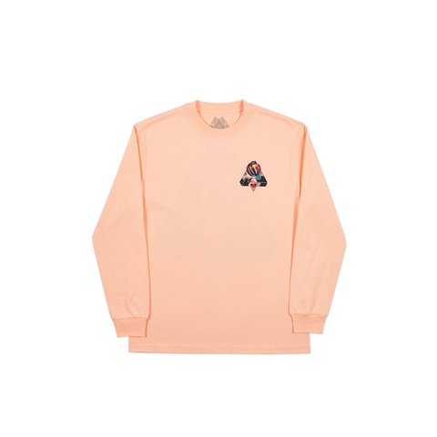 Palace SANS FERG LONGSLEEVE PEACH - Colorway