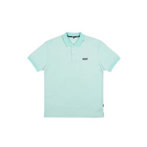 Palace BASICALLY A POLO DUCK EGG BLUE - Colorway