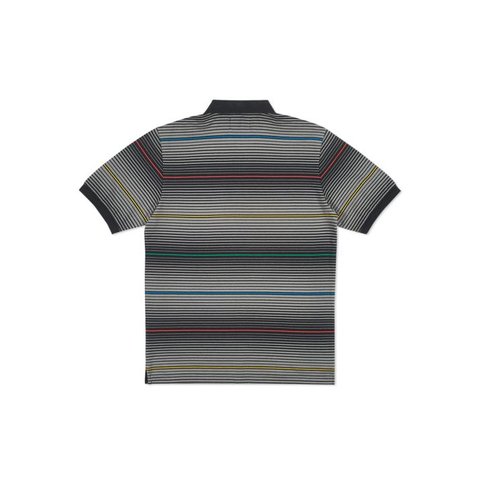 Palace GHOST STRIPE POLO BLACK