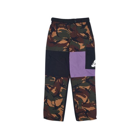 Palace MOORISH SHELL PANT BLACK / DPM / GRAPE - Colorway