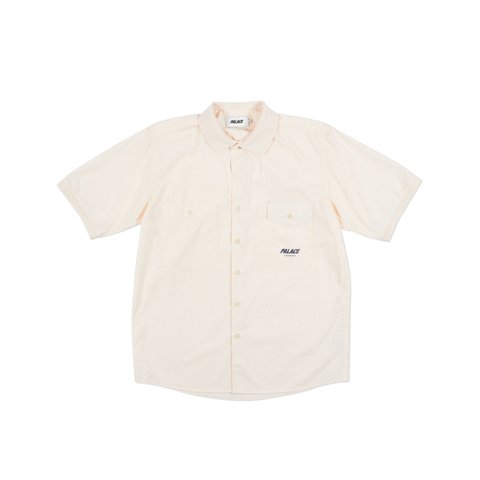 Palace P COLLAR SHIRT CREAM - Colorway