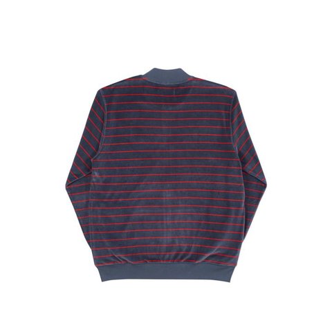 Palace VELOUR BOMBER GREY / ORANGE