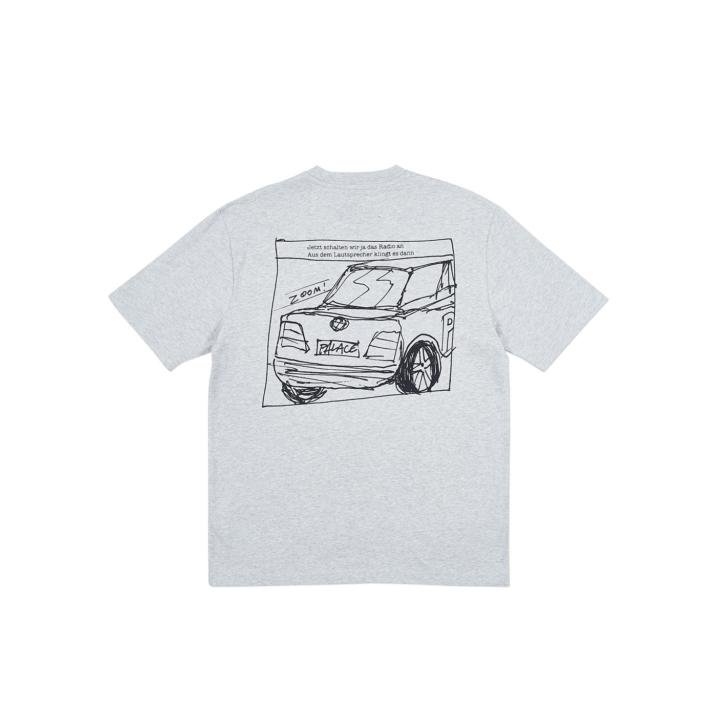 AUTOBAHN T-SHIRT GREY MARL