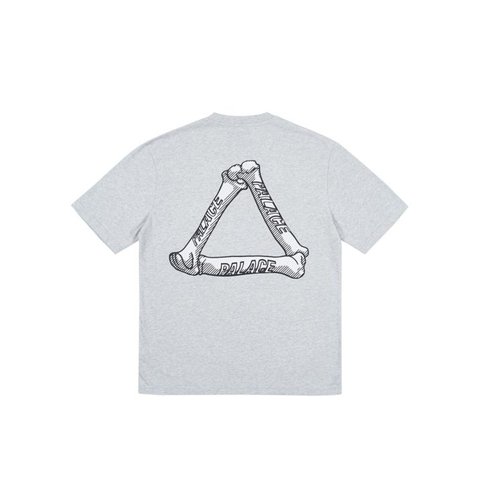 Palace BONES T-SHIRT GREY MARL