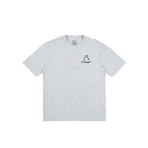 Palace BONES T-SHIRT GREY MARL - Colorway