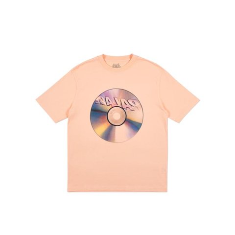 Palace CD T-SHIRT PEACH