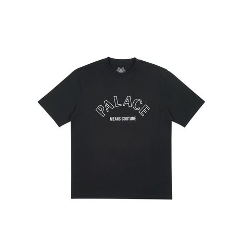 Palace COUTURE T-SHIRT BLACK