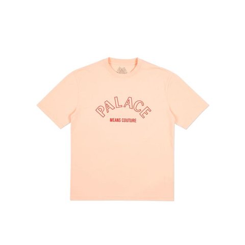 Palace COUTURE T-SHIRT PEACH