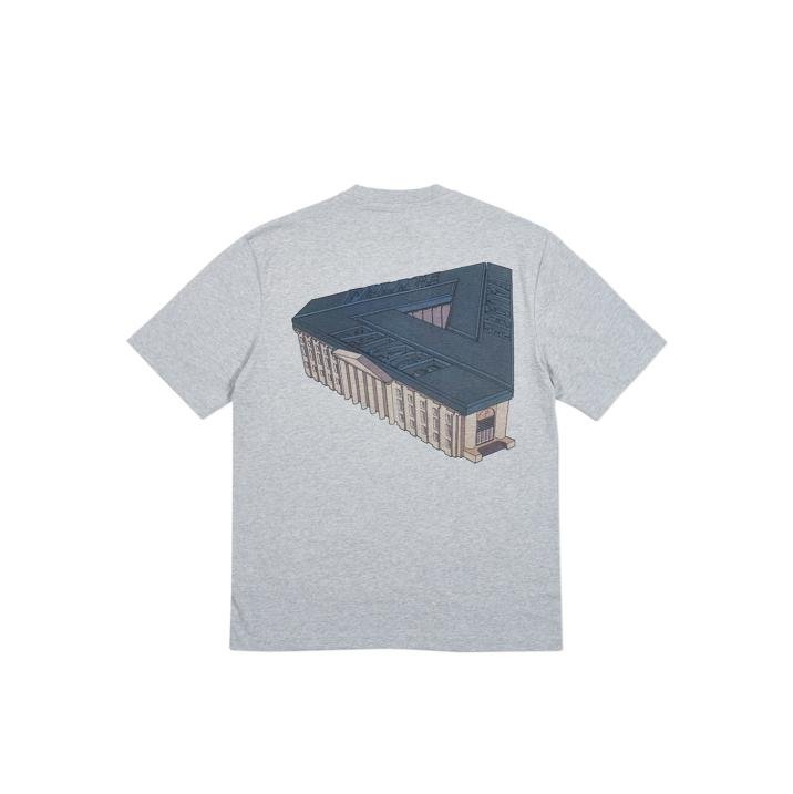 PALAZZO T-SHIRT GREY MARL