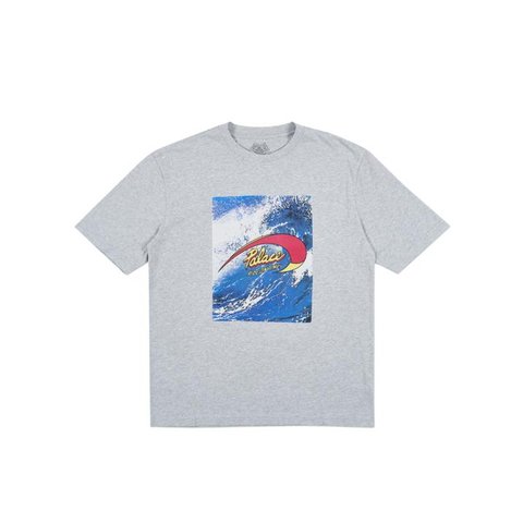 Palace RIDE T-SHIRT GREY MARL