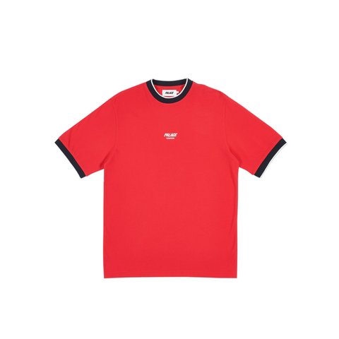 Palace SET BACK T-SHIRT RED - Colorway