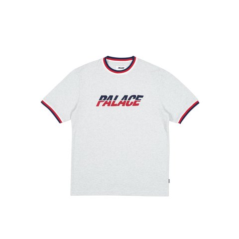 Palace SPLIT HANDLE T-SHIRT LIGHT GREY MARL - Colorway