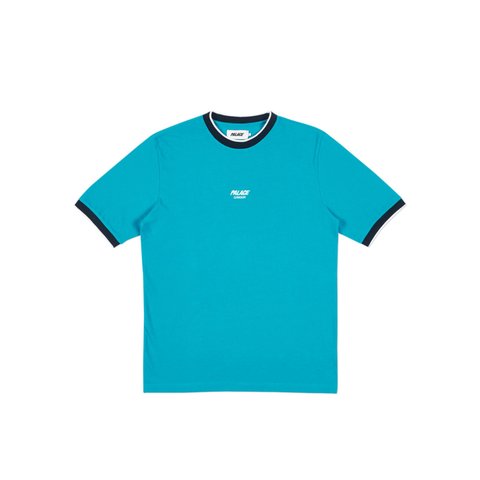 Palace SET BACK T-SHIRT TEAL - Colorway