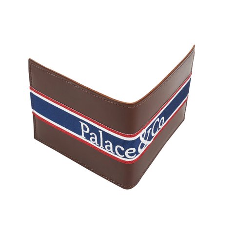 Palace BILLFOLD WALLET BROWN - Colorway