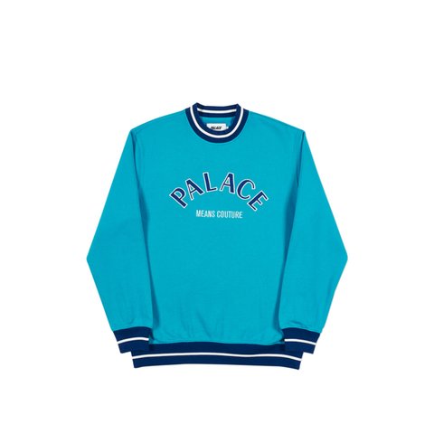 Palace COUTURE CREW TEAL - Colorway