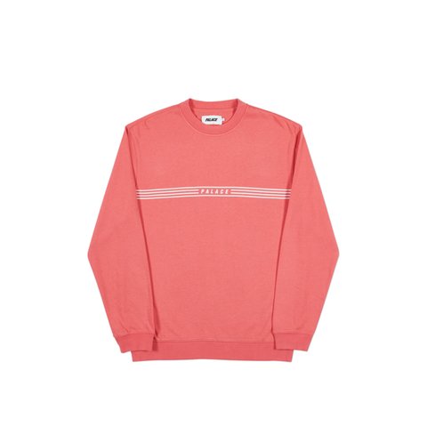 Palace SLICKY CREW PINK - Colorway