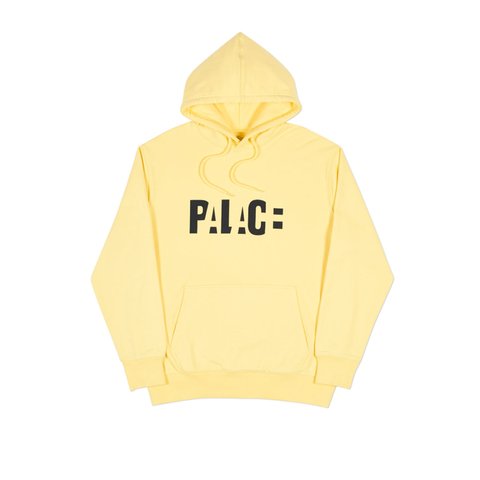 Palace BLOCK HOOD SUNSHINE YELLOW - Colorway