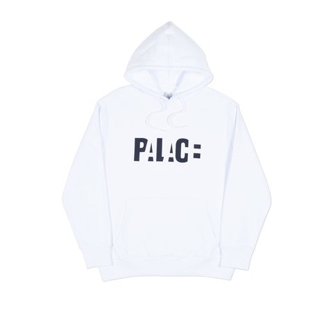 Palace BLOCK HOOD WHITE - Colorway