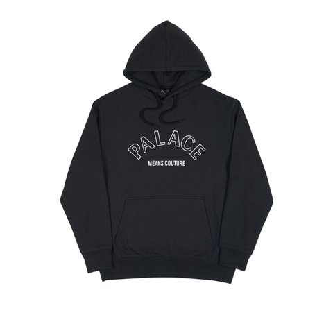 Palace COUTURE HOOD BLACK - Colorway