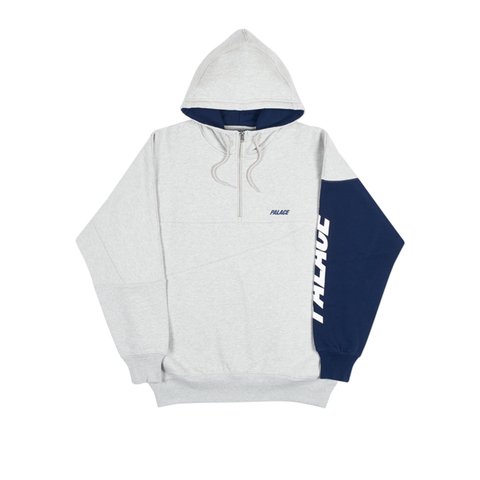 Palace METRIC HOOD GREY MARL / NAVY - Colorway