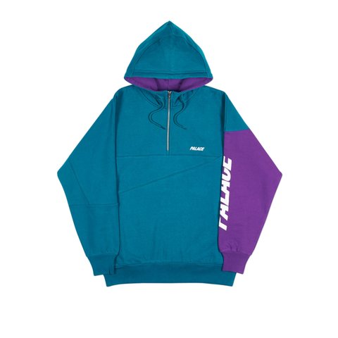 Palace METRIC HOOD TEAL / PURPLE - Colorway