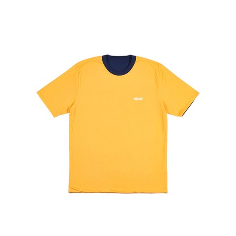 Palace REVERSO T-SHIRT NAVY / ORANGE - Colorway