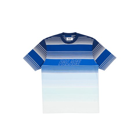 Palace MERGE T-SHIRT BLUE - Colorway