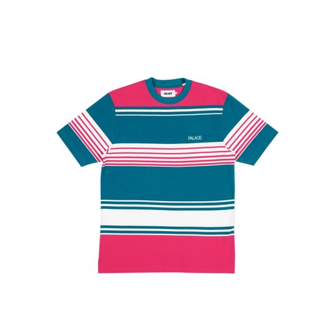 Palace ELLO ELLO T-SHIRT GREEN / PINK - Colorway